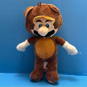 Nintendo Super Mario Tanooki Raccoon Plush Toy